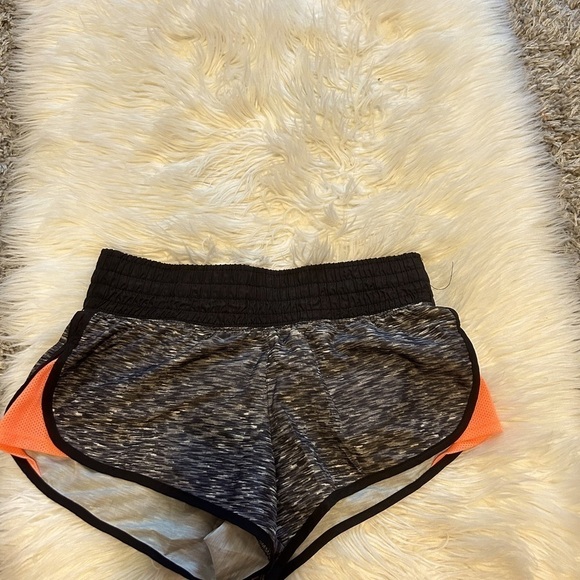 Gray & Orange Athletic Shorts - Picture 1 of 1